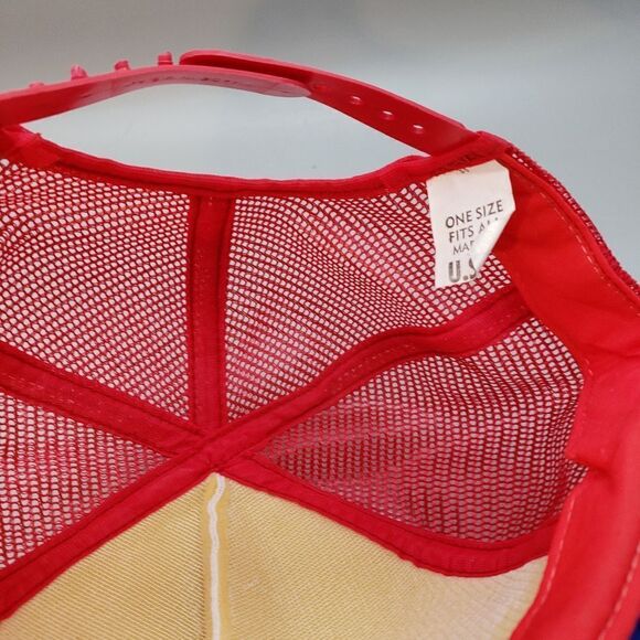 Vintage USA MADE Big A Auto Filters Trucker Hat Snapback Cap Vintage NWOT Auto - Picture 7 of 8